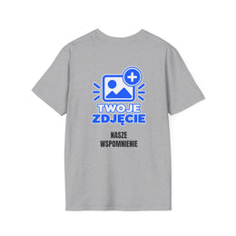 Koszulka Personalizowana ze Zdjęciem i Napisem – Twój Własny Projekt — zdjęcie 7