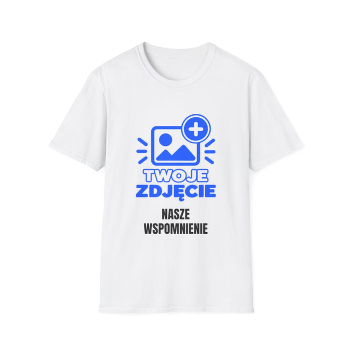 Koszulka Personalizowana ze Zdjęciem i Napisem – Twój Własny Projekt