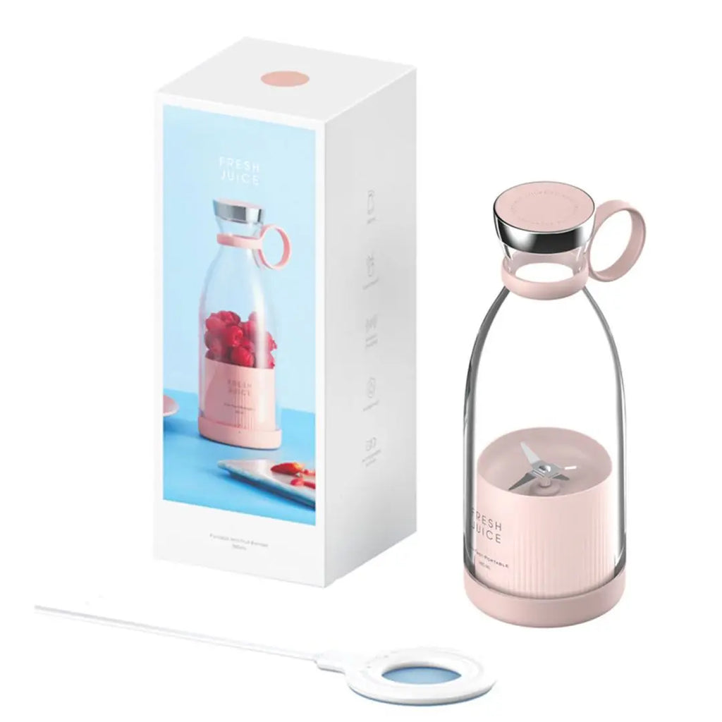 Przenośna Elektryczna Sokowirówka Mini USB – Blender do Owoców, Koktajli i Soków