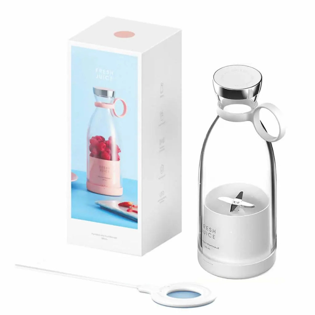 Przenośna Elektryczna Sokowirówka Mini USB – Blender do Owoców, Koktajli i Soków